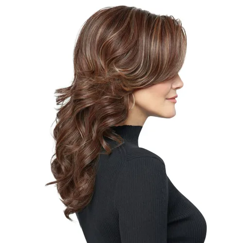 Miniatura 3 de Raquel Welch Hairuwear, gorra media, RL10/12, castaño iluminado por el sol, Stroke of Genius