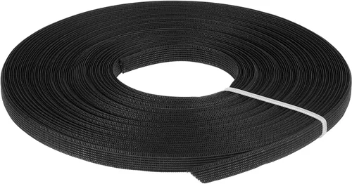 Miniatura 9 de uxcell Deshuesado para coser, 1 pieza de 5 yardas y 0.236 in – corsé de poliéster de alta densidad para vestido de novia, vestido de novia (negro)