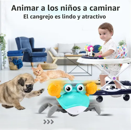 Miniatura 5 de Control Future Cangrejo de Arrastre Juguetes para Bebés - Juguetes para Tiempo de Barriga de Bebés 3 4 5 6 7 8 9 10 11 12 Bebés Niños 3-6 6-12