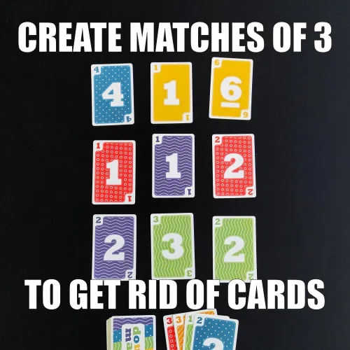 Miniatura 3 de Double Match Emocionante y divertido juego de cartas familiar Fácil de aprender y jugar
