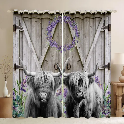 Miniatura 45 de Cortinas opacas de camuflaje con bandera estadounidense, regalo para niños, cortina de ventana de camuflaje verde con rayas negras, estrellas