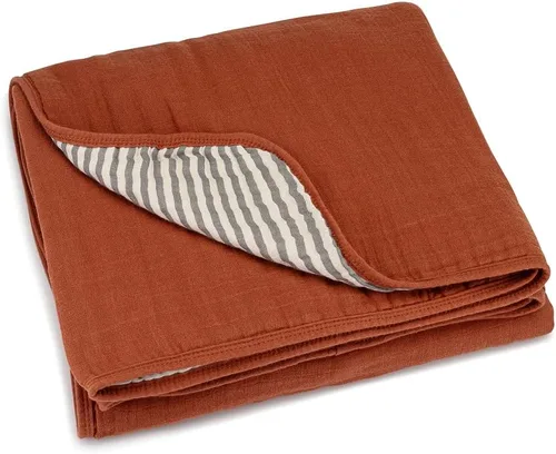 Miniatura 13 de Manta de muselina Parker Baby Manta de algodón 100% suave para niños pequeños y manta de muselina para bebé Diseño de género neutral, manta