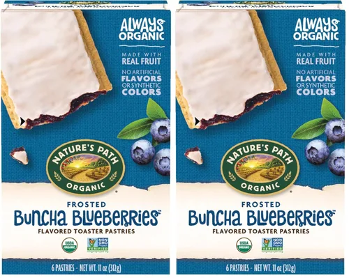 Miniatura 17 de Natures Path, Tostadora Pastries Frosted Wildberry Acai Organic 6 unidades, 11 onzas