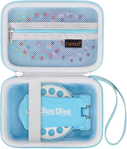 Miniatura 11 de Canboc Estuche de transporte para kit de inicio de diamantes Blinger, caja de colección Blinger Spark, accesorios de malla de bolsillo, gris