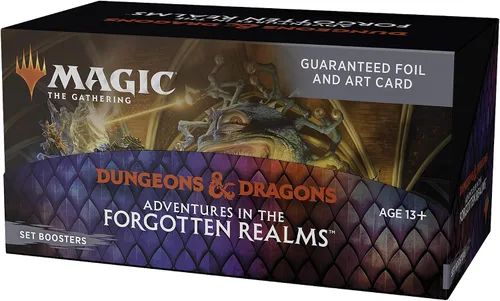 Miniatura 2 de Magic: The Gathering Adventures in The Forgotten Realms Set Booster Box, 30 paquetes, para mayores de 13 años