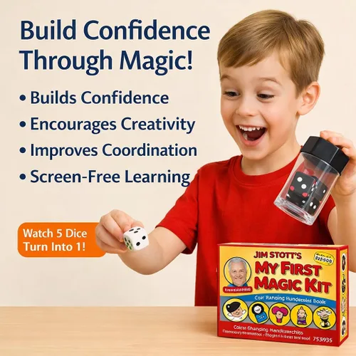 Miniatura 4 de Kit de magia “My First Magic Kit” de Jim Stott's, perfecto para principiantes y niños de todas las edades