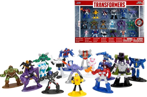 Miniatura 3 de Transformers - Juego de 18 figuras Wave 3 de 1.65 pulgadas fundidas a presión Nano Metalfigs, juguetes para niños y adultos