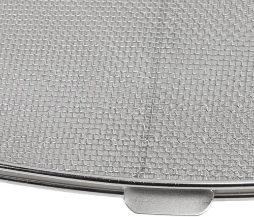 Miniatura 5 de Salpicaduras de freidora, doble, pantallas de salpicadura de doble cubierta de freidora de acero inoxidable 304 protector de salpicaduras de grasa