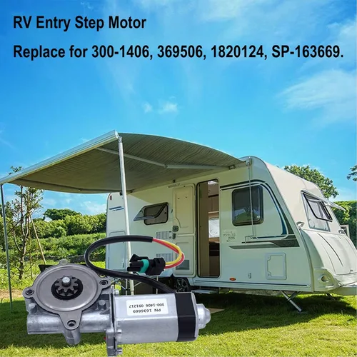 Miniatura 4 de MOCW 300-1406 Reemplazo del motor de entrada de RV apto para vehículos de autocaravana y vehículos de transporte de repuesto OE 369506 1820124