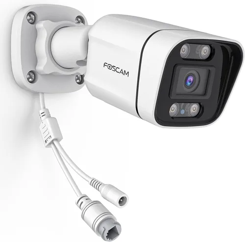 Miniatura 8 de Cámaras de seguridad FOSCAM 3K 5MP inalámbricas para exteriores, cámara WiFi de 5GHz y 2.4GHz para seguridad del hogar, cámara de vigilancia Blanco