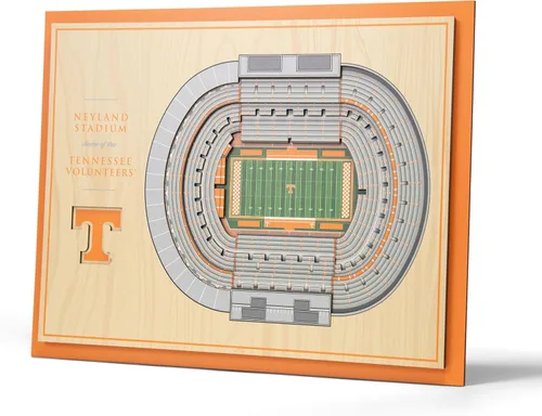 Miniatura 21 de YouTheFan NCAA Florida Gators Arte de Pared 3D StadiumView de 5 Capas - Estadio Ben Hill Griffin, 13.00" x 17.00