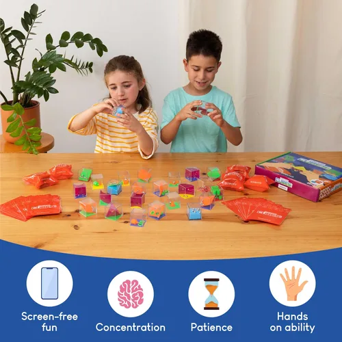 Miniatura 11 de BONNYCO Cubos de Rompecabezas Mentales para Niños, Paquete de 30. Rellenos para Bolsas de Golosinas de Piñata para Niños de 3-5 y 4-8 años, Regalos