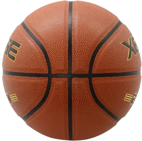 Miniatura 2 de XEDGE Balón de baloncesto Tamaño 5/6/7 de cuero compuesto para juego de baloncesto callejero para interiores y exteriores con aguja, bomba y bolsa