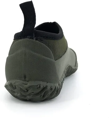 Miniatura 3 de SYLPHID Zapatos de jardín para hombre, zapatos de lluvia impermeables de neopreno para campamento, cuidado del césped, jardinería y trabajo