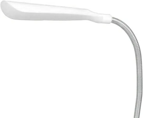 Miniatura 2 de ONWRACE Lámpara de escritorio ajustable flexible lámpara de mesa conveniente seguro blanco