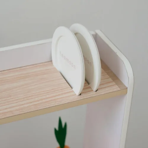 Miniatura 4 de Teamson Kids Little Chef Lake Tahoe - Cocina Inteligente de Juguete con Lavadora, Horno, Microondas y Amplio Almacenamiento, Juego Saludable Limpio