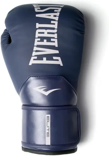 Everlast Elite 2 Guantes de boxeo | Guantes de entrenamiento profesional y bolsa pesada | Hombres y mujeres | Palma ventilada | Protección multicapa