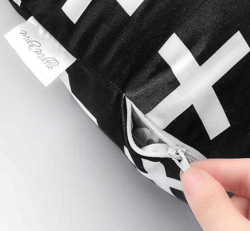 Miniatura 3 de Mila Millie Funda extraíble resistente al agua para tumbona de recién nacido, diseño unisex de cruz suiza, tela suave y lavable de alta calidad