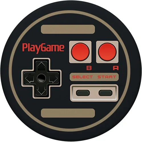 Miniatura 3 de Controlador de juego retro clásico para jugadores con botón de videojuegos PopSockets PopGrip: agarre intercambiable para teléfonos y tabletas