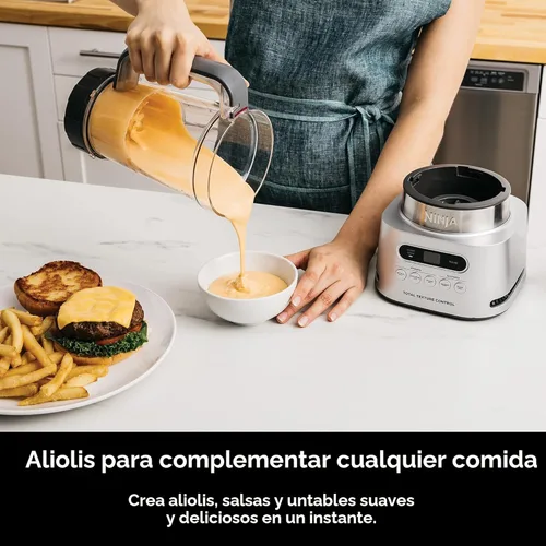 Miniatura 10 de Ninja Blender and Food Processor Combo, Foodi Power Blenders For-Kitchen and Personal Size, Smoothie Maker, 6 Functions for Spreads, Shakes and