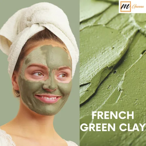 Miniatura 3 de Arcilla verde francesa en polvo 0.22 libras / 100 GMS Illite arcilla de montmorillonita para máscaras faciales, cremas, exfoliantes suaves