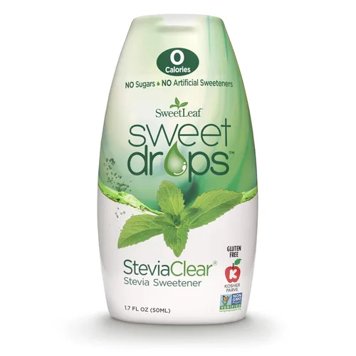 Miniatura 9 de SweetLeaf SteviaClear Sweet Drops - Edulcorante líquido de stevia natural, gotas de stevia exprimibles, sin regusto amargo, alternativa líquida al