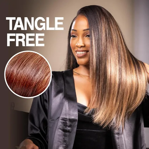 Miniatura 8 de Sensationnel Cabello humano Empire Yaki – Tejido sin enredos para un tejido rápido y coser en estilos para reflejos falsos y parte media falsa dejar