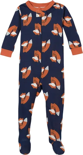 Miniatura 2 de Gerber Pijama con pies para bebé niño (2 unidades)