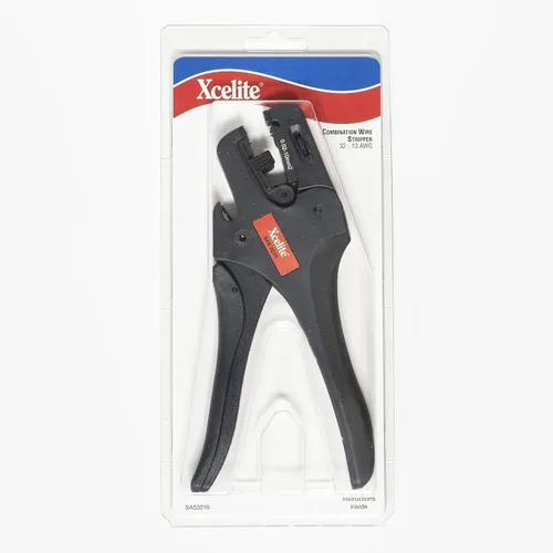 Miniatura 7 de Pelacables autoajustable con muelle, Xcelite SAS3210, rango de desforre de 32-10 AWG, longitud de 7-1/2", agarre de fibra de vidrio