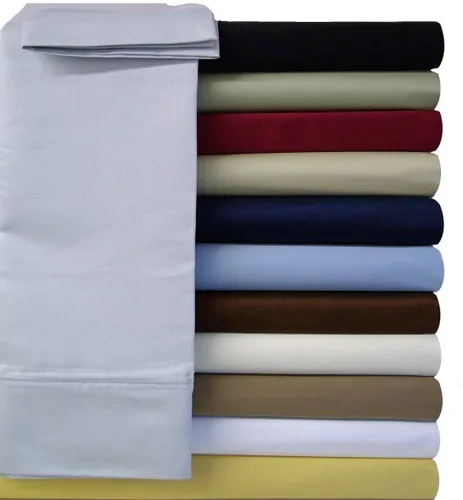 Miniatura 3 de Royal Tradition Juego de 2 fundas de almohada estándar de 600 hilos, 100% algodón, color beige