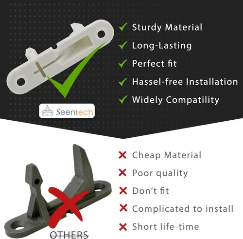 Miniatura 5 de Seentech 131763310 - Llave para puerta de lavadora. Compatible con Frigidaire & Ken.more Washer. Reemplaza: 131763300 AP3580441 PS890617 (paquete 1)