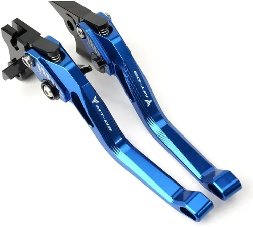 Miniatura 2 de TEMKIN W Motorcycle CNC Adjustable Brake Clutch Levers Fits for Yamaha MT03 MT 03 2015 2016 2017 2018 2019-2022 Y (Color : Gold)