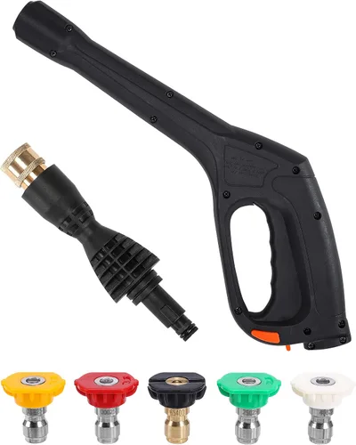 Miniatura 7 de FIXFANS Pistola de lavado a presión, compatible con algunas hidrolimpiadoras eléctricas Portland Husky Black Decker, Ford Pulsar Shopforce Taskforce