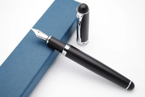 Miniatura 2 de Pluma estilográfica JINHAO X750 de punta M (Negro con acabado mate)