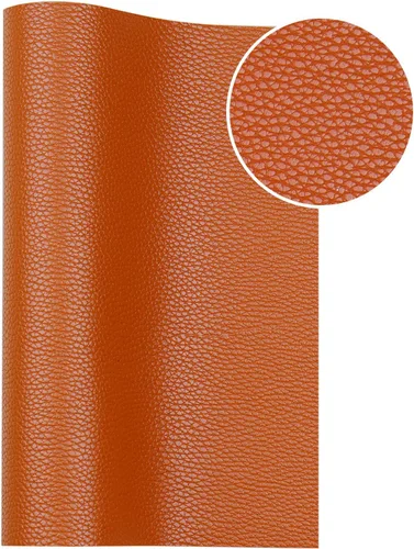 Miniatura 9 de RAGAN - Sábanas de piel sintética de color sólido (7.8 x 53 pulgadas), la tela de cuero es perfecta para aretes de cuero y proyectos de bricolaje