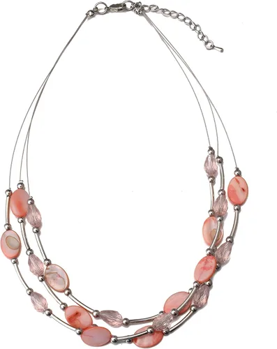 Miniatura 5 de Collar a capas con cristal para mujer, gargantilla con cadena de plata gruesa, regalo de cumpleaños para mujer