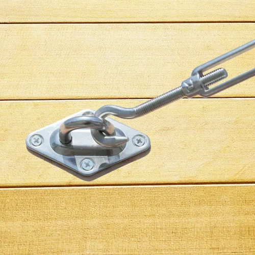 Miniatura 6 de Kit de accesorios para toldo, instalación de vela rectangular / cuadrada resistente y antioxidante para patio, césped y jardín (44 piezas)