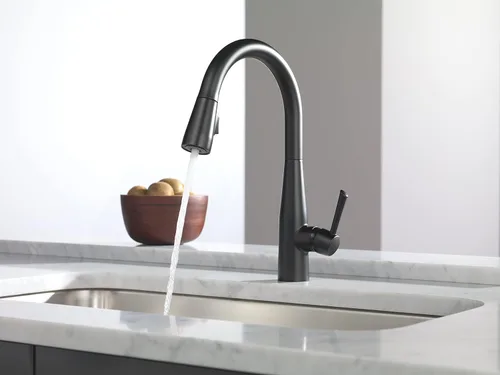 Miniatura 5 de DELTA, Rivet - Lavaplatos de cocina de 33 pulgadas con estación de trabajo, montaje superior, acero inoxidable de calibre 16, cuenco individual +