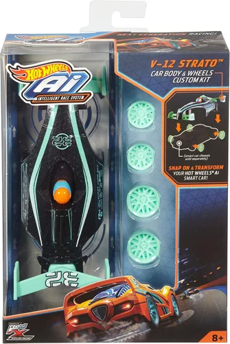 Miniatura 3 de Hot Wheels Kit personalizado de carrocería y ruedas Ai V-12 Strato