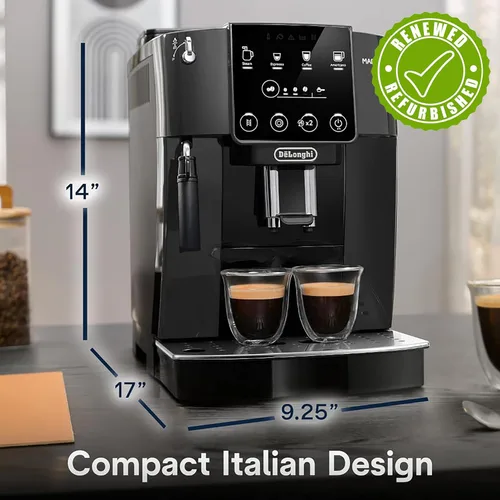 Miniatura 6 de De'Longhi Magnifica Start ECAM22022SB - Máquina automática de café expreso con espumador manual, color negro (renovado)