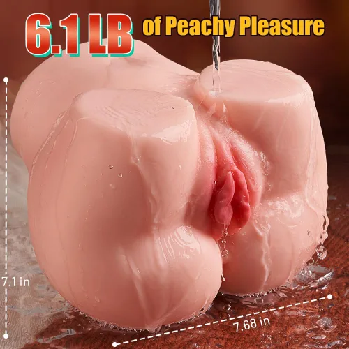 Miniatura 4 de Masturbador masculino realista muñeca sexual para hombres, juguete sexual masculino con coño bombeado Labia, coños de bolsillo con vagina y anal