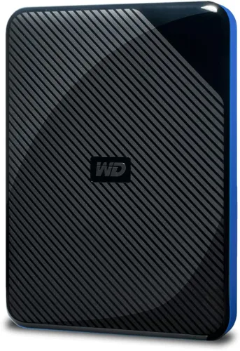 Western Digital Gaming Drive 2TB funciona con el disco duro externo portátil Playstation 4 - WDBDFF0020BBK-WESN