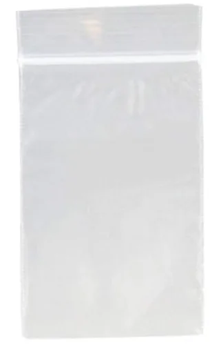 Miniatura 14 de 200 bolsas de plástico transparente de 6 x 9 pulgadas, bolsas de polietileno con cierre resellable de 2 mil con cierre resellable Claro