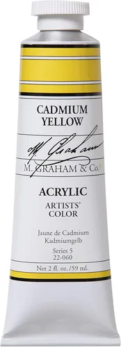 Miniatura 29 de M. Graham - Pintura acrílica de tubo de 2 onzas, carmesí Alizarin Alizarin Crimson
