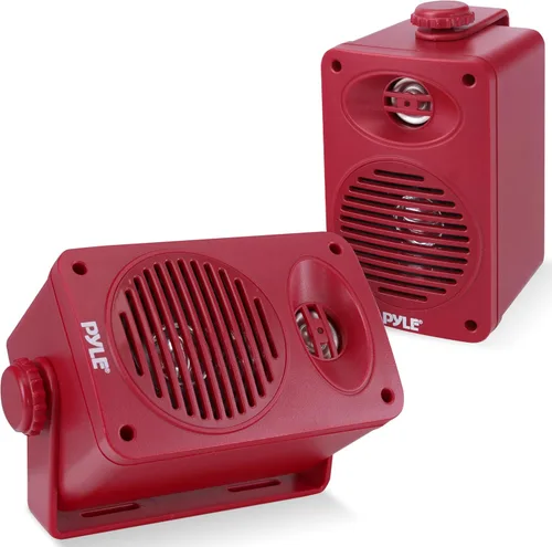 Miniatura 8 de Pyle Par de altavoces Bluetooth de 200 vatios para interiores y exteriores, sistema de altavoces de rango completo de 2 vías de 3.5 pulgadas