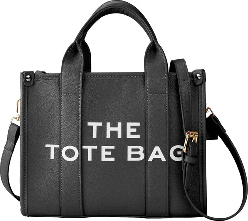 charlore The Leather Tote Bag For Women, Womens Tote Bags with zipper,Can shouldercrossbody,Handbag