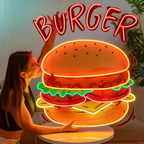 Miniatura 11 de Letrero de neón con nombre personalizado para pared, luces LED de neón personalizables, letras personalizables iluminadas, letreros iluminados
