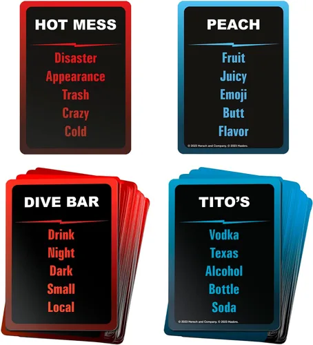 Miniatura 8 de Hasbro Gaming Taboo - Juego de mesa sin censura solo para adultos A partir de 17 años 4+ jugadores 20 minutos promedio Divertidos
