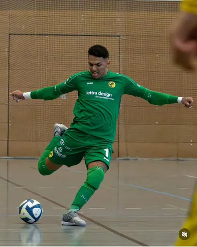 Miniatura 7 de Balón de fútbol sala - Balón de fútbol interior blanco y azul, tamaño 4, certificado por la FIFA, peso oficial del partido, rebote bajo, retención