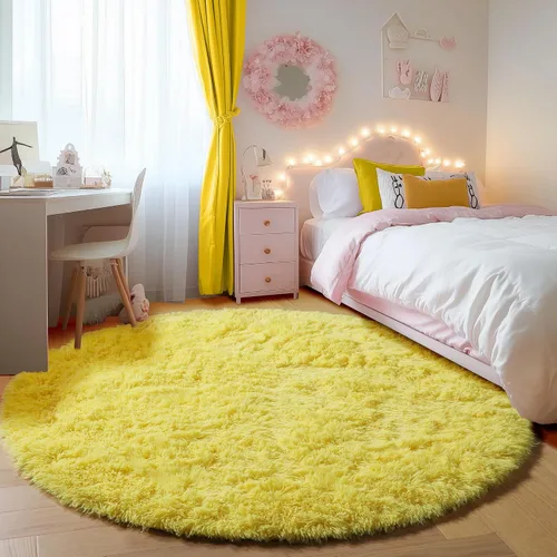 Miniatura 51 de ONASAR - Alfombra de pasillo negra de 2 x 6 pies, esponjosa, lavable, ultrasuave, afelpada, peluda, tapete para bebés, dormitorio de niños, armario